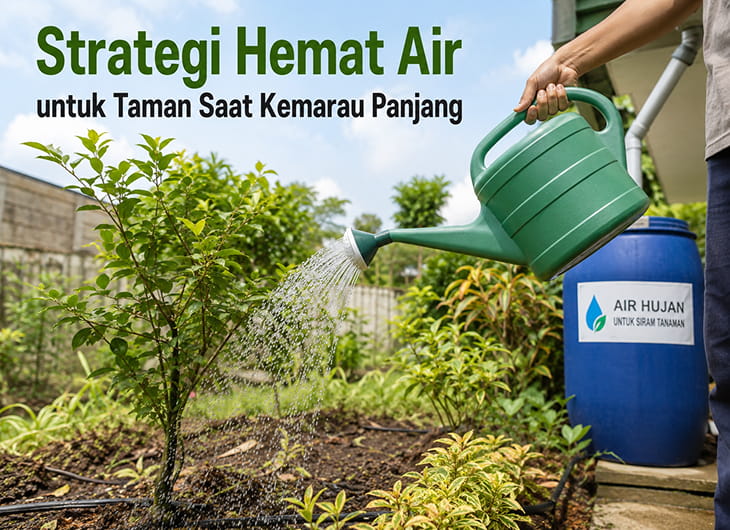 Strategi Hemat Air untuk Taman Saat Kemarau Panjang
